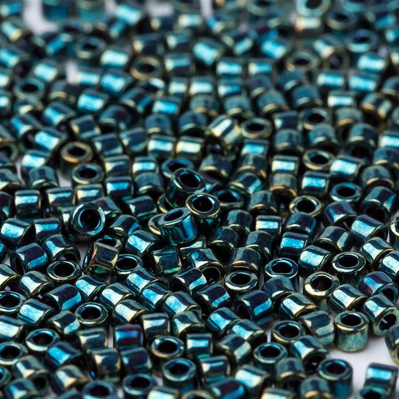 Тайдиан Boho DB1004 металлик темно сливы золотой блеск Miyuki Delica Seedbeads дизайн ногтей
