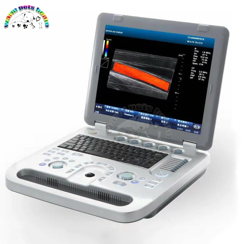 500 г 3D ультразвуковой сканер цветной аппарат портативный Doppler Ветеринарный