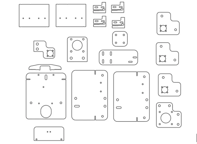 Лазерный станок SWMAKER Buildlog 2x лазерный резак с ЧПУ набор инструментов XY Толщина 6 мм