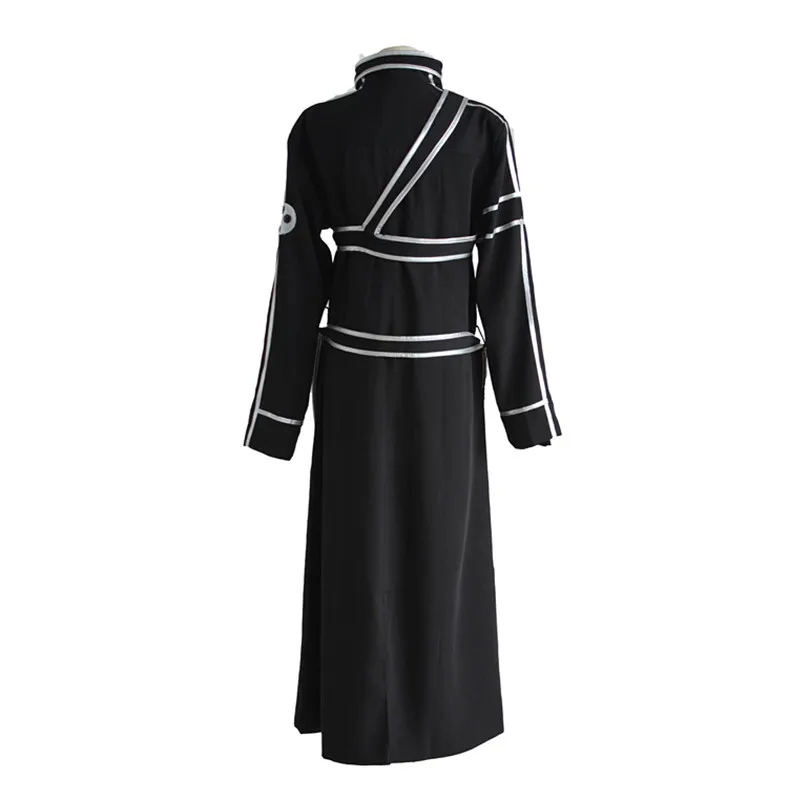 Kirito косплей Сан меч искусство онлайн женский Униформа одежда костюмы черный