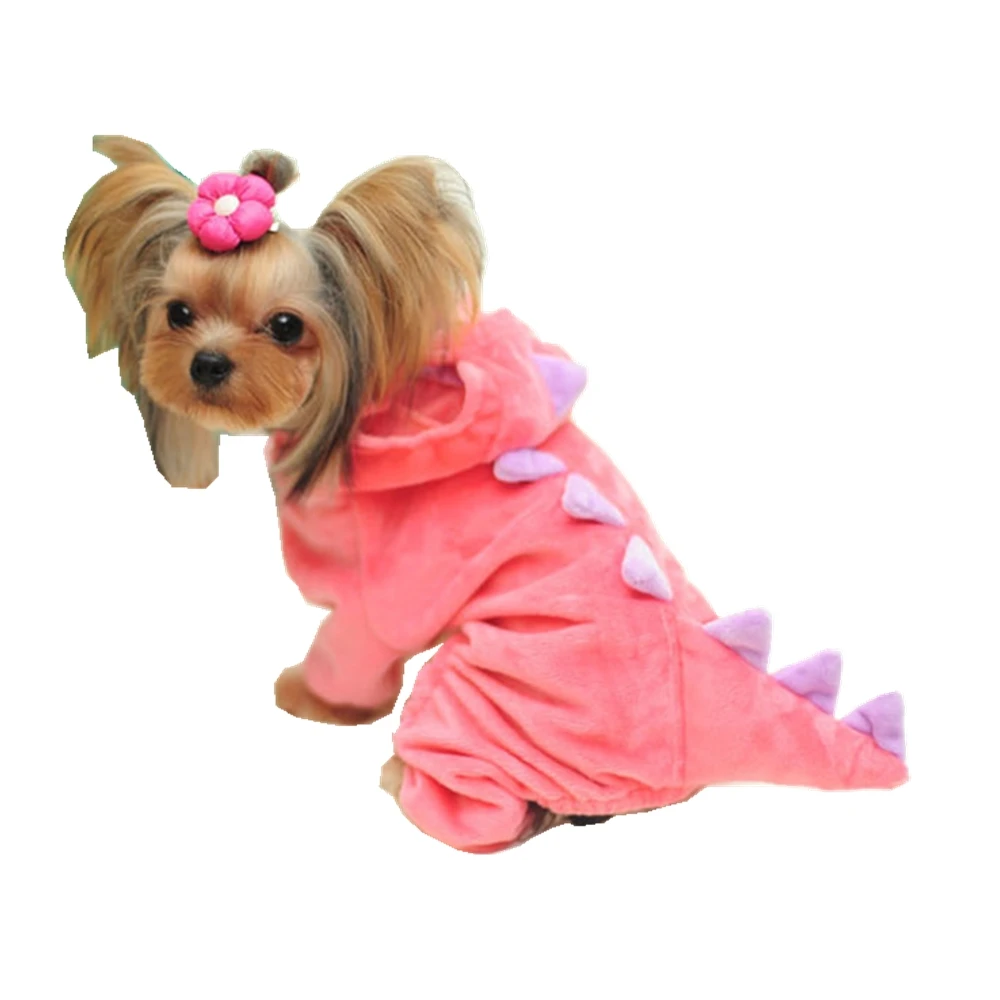 Cosy Dog динозавр Хэллоуин костюм XL розовый синий Зимняя одежда для девочек Экстра