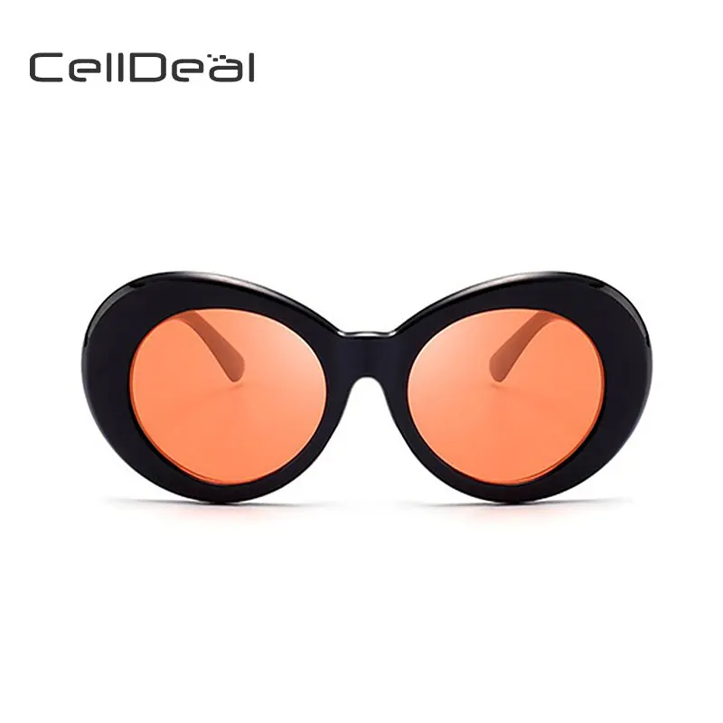 Celldeal Высокое качество UV400 ацетат ретро очки овальной Защита от солнца Очки