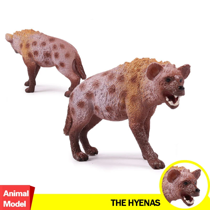 Экшн и игрушка фигурка дикая природа животное Hyenas ПВХ Модель Коллекционная Кукла