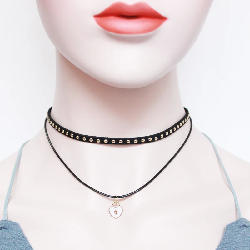 Цепочка для ключей и замков модель цепочки из ключицы чокер ожерелье подвеска