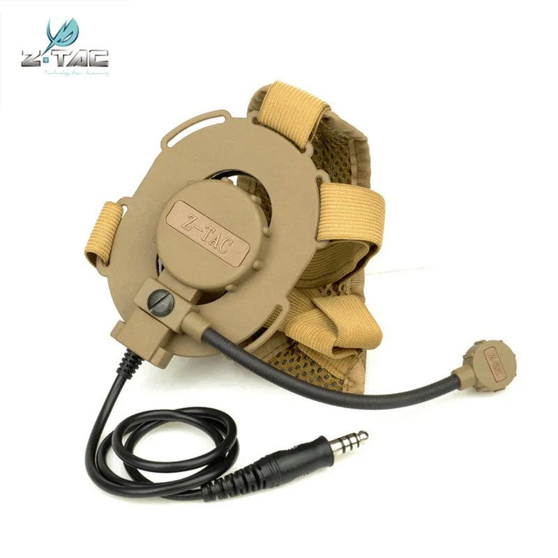 Z Тактический Bowman Evo III гарнитура Softair военные наушники Ztac Airsoft гарнитуры Z029 - Color: DE