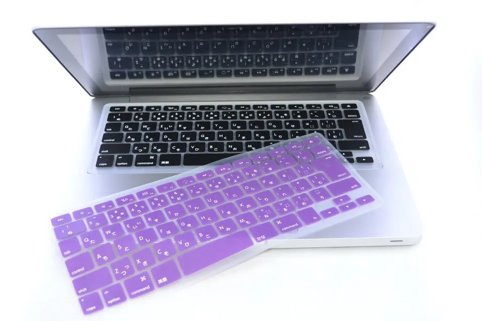 Обложка для японской/английской клавиатуры защитная пленка MacBook Pro 13 15 17 Unibody Air