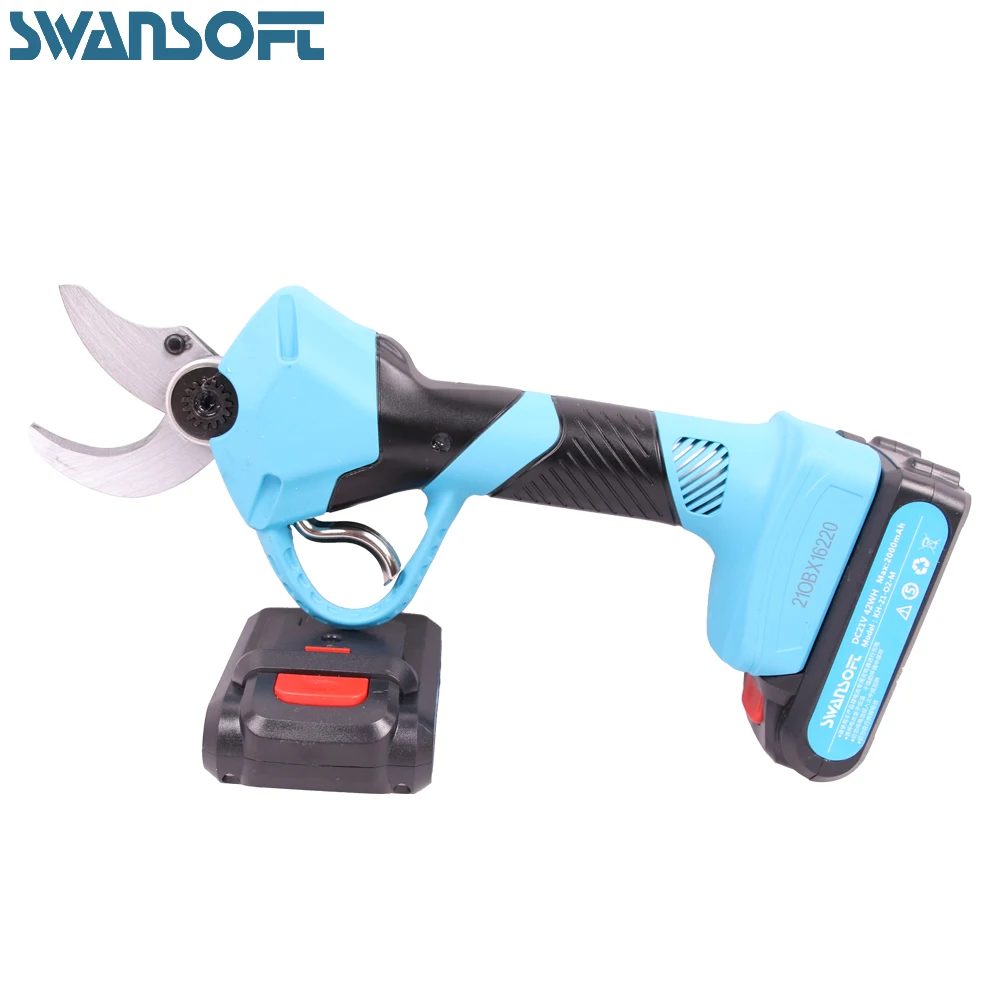 

Cordless Electric Pruner with lithium battery and swiss blade for vineyard