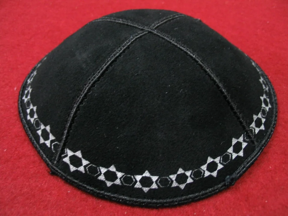 Кожаный чехол KIPPAH из замши с принтом еврейская кипа кожаный YARMULKE KIPPAH|jewish kippah|kippah |