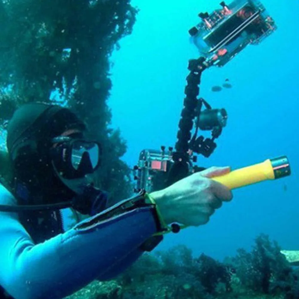 Новый водонепроницаемый фонарик для дайвинга 2000 люмен подводная вспышка Q5