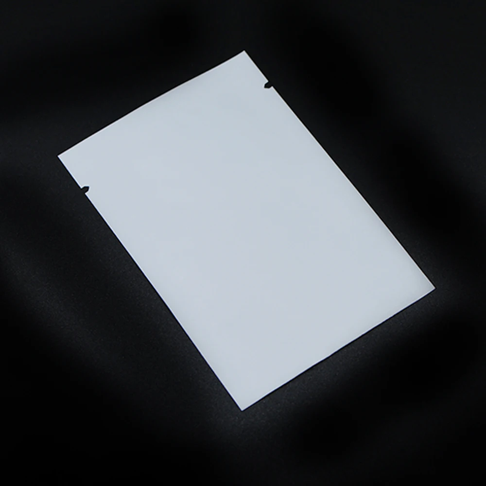 DHL оптовая продажа матовые белые/золотистые пакеты из чистого майлара вакуумные