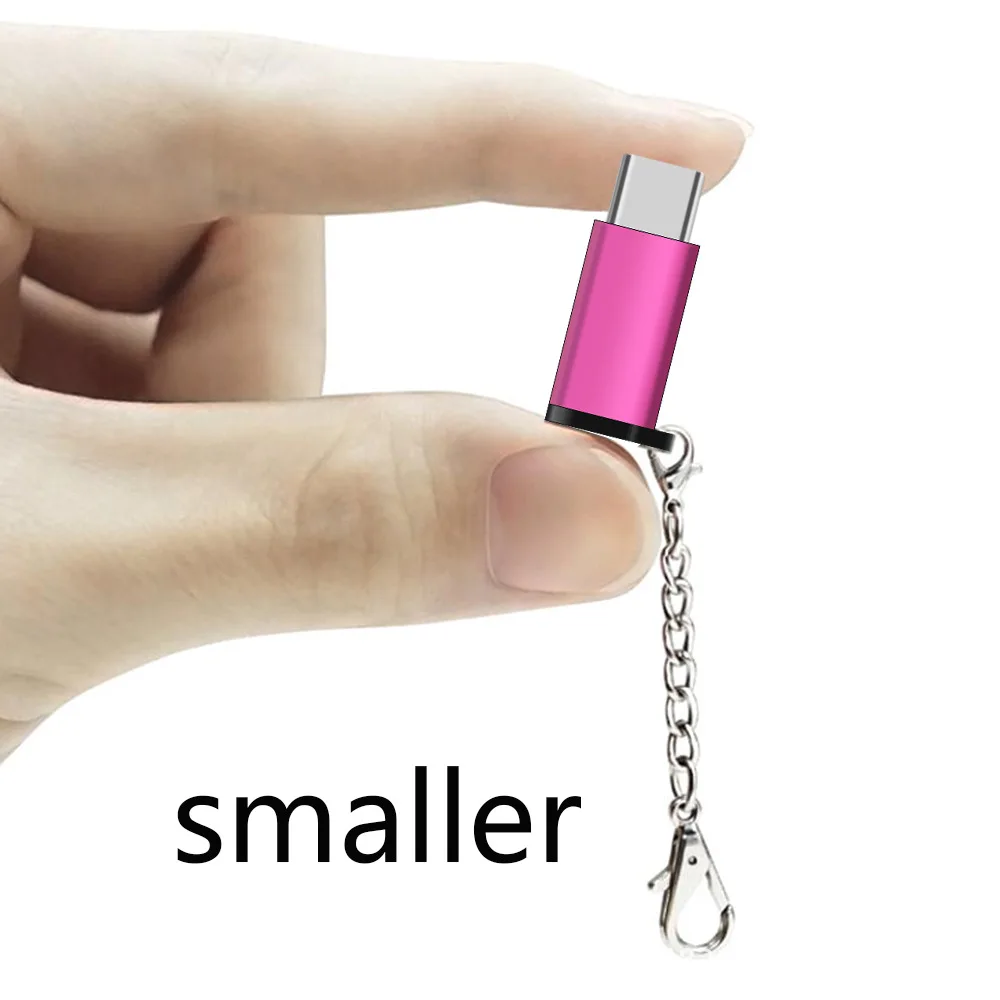 Адаптер Type-C для ключей USB Type C адаптер Micro Huawei поддержка зарядки передачи данных
