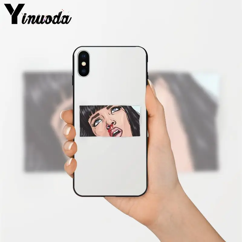 Yinuoda целлюлоза фантастика DIY Окрашенные красивые аксессуары для телефонов Чехол