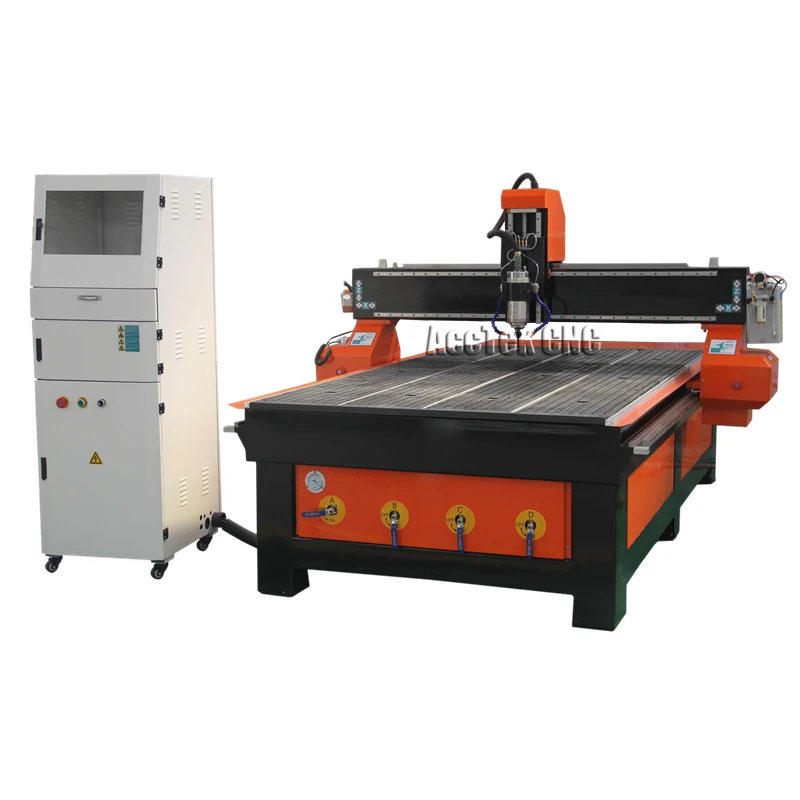 Вакуумный стол деревообрабатывающие станки Ротари 4 оси Cnc фрезерный станок для