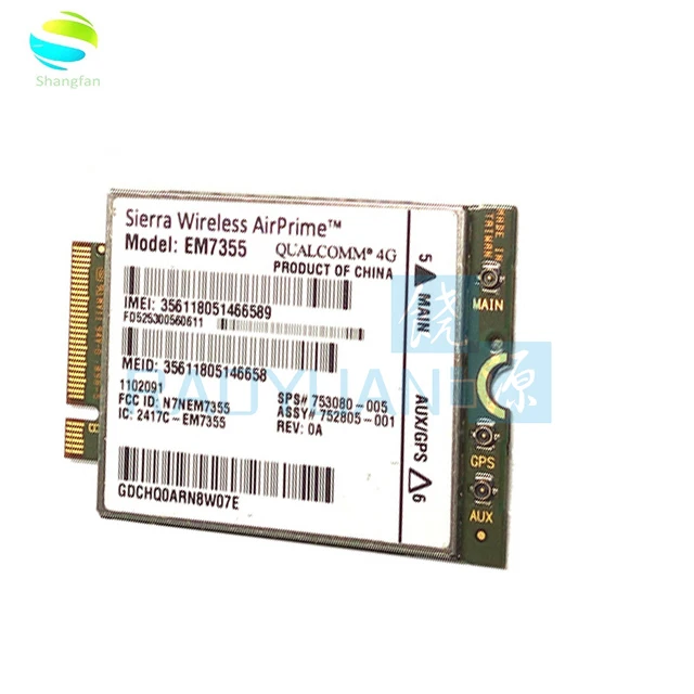 Беспроводной Wi Fi модуль для HP LT4111 EM7355 Gobi5000 4G LTE NGFF M.2 HSPA WCDMA|3G модемы| |