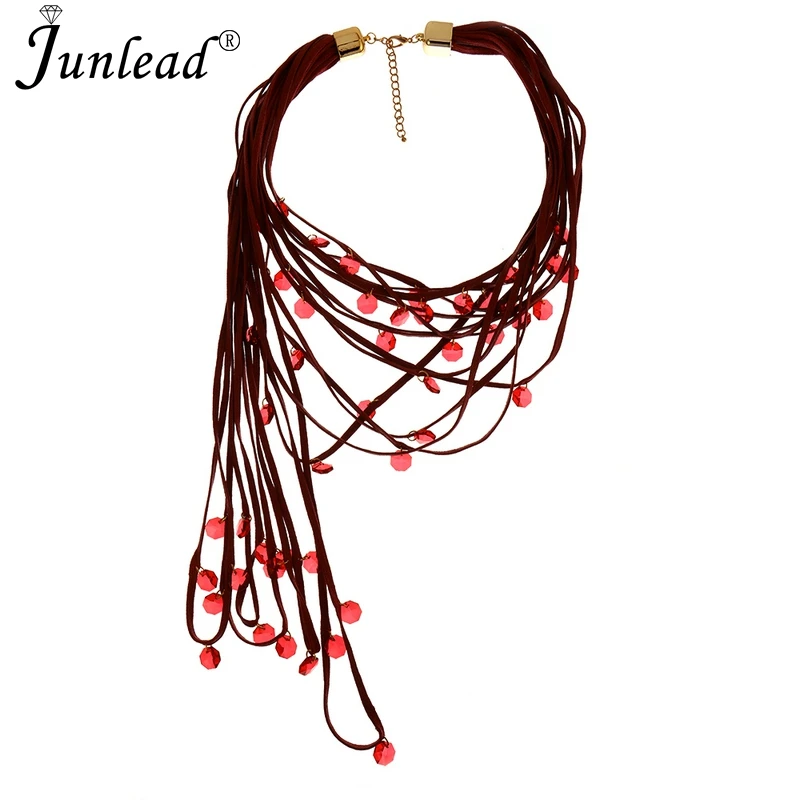 Женское многослойное ожерелье-чокер Junlead Boho ожерелье с кулоном зимний свитер |