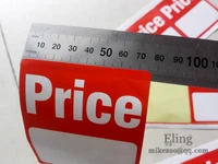 76x89mm PRICE TAG Self adhesive sales promotion paper label sticker Item No PD12