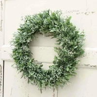 new wreath grasses art plant green door wreath decoration decoration flower grasses decorate your house and make it look vibrant