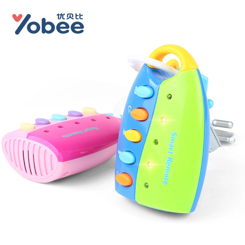 Yobee головоломки музыкальные Ключи игрушки красочные вспышки музыка Smart Remote