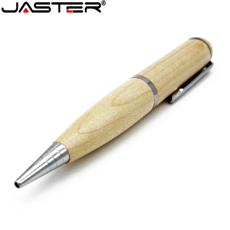 JASTER деревянный шариковый персональный подарок деревянная ручка USB флеш-накопитель u диск pendeive 4 ГБ 16 ГБ 32 ГБ 64 ГБ модный подарок новое поступление