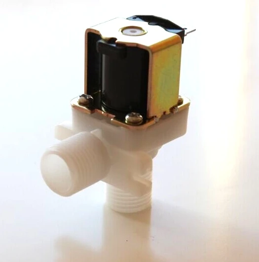 Нормально закрытый водяной электромагнитный клапан 1/2 дюйма 20 мм 12 В постоянного