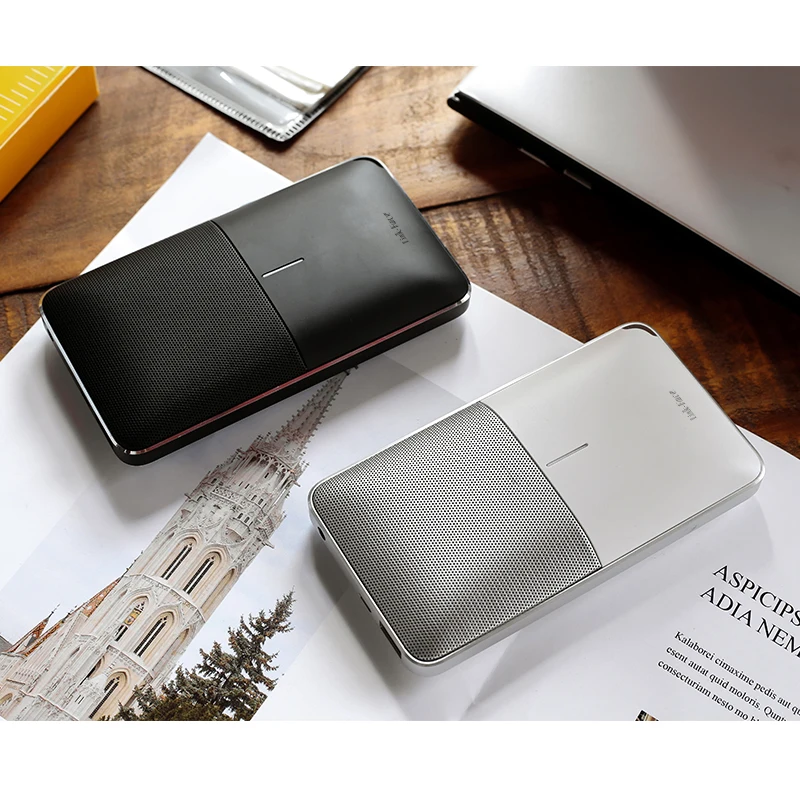 2 в 1 Bluetooth динамик 6000 мА портативное зарядное устройство громкой связи со