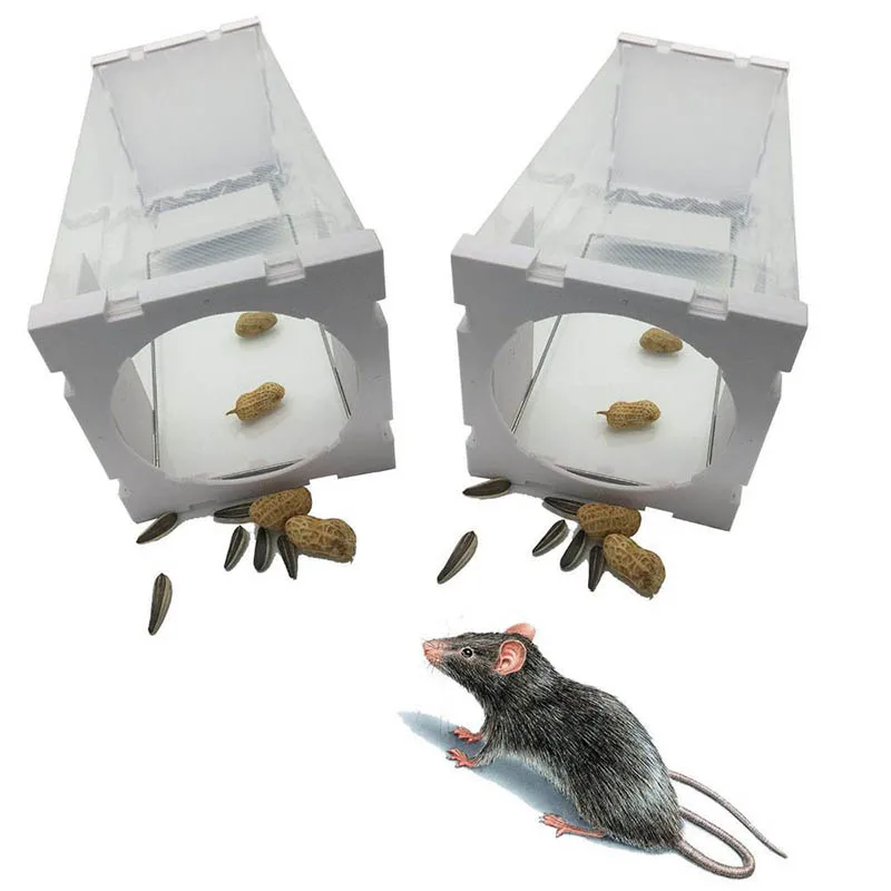 Новая прозрачная крысиная клетка мышка для контроля грызунов ловушка мыши