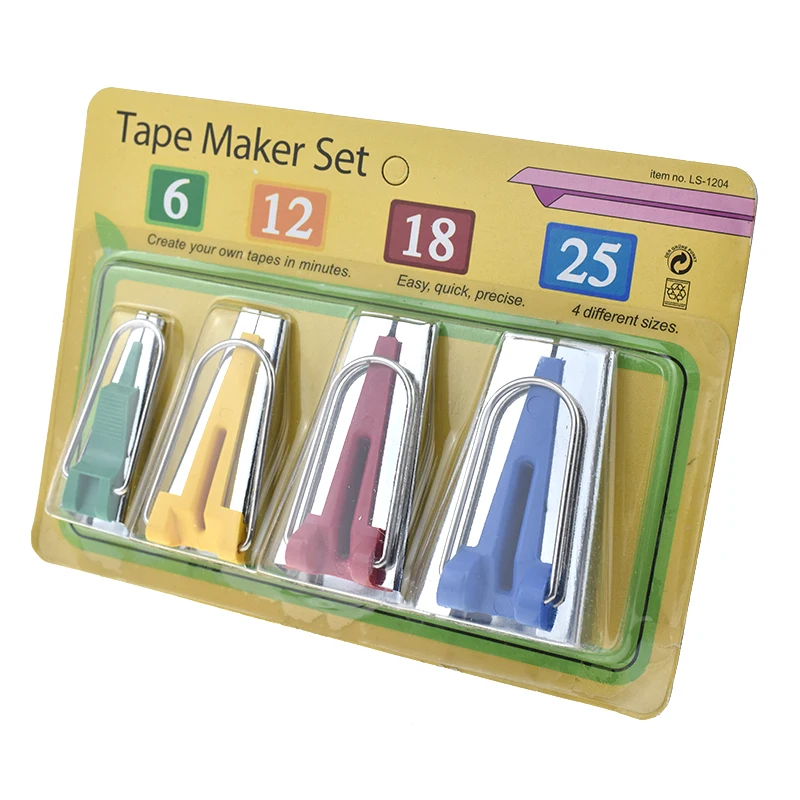 4 шт./компл. инструмент для изготовления клейкой ленты 6 мм 12 18 25 мм|Швейные