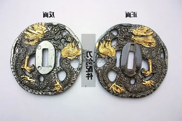 Кованый облегающий чехол Tsuba Handguard аксессуар для меча катана Broadsword kampilan Jian |