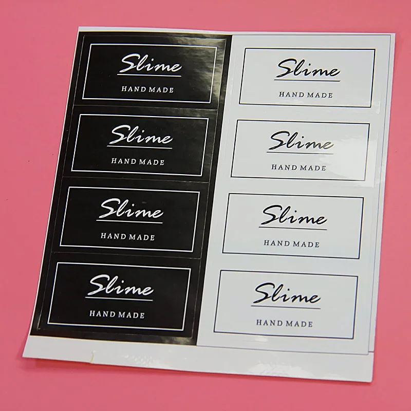 4 шт. горячая распродажа Новинка Футболка с надписью Slime контейнер коробка
