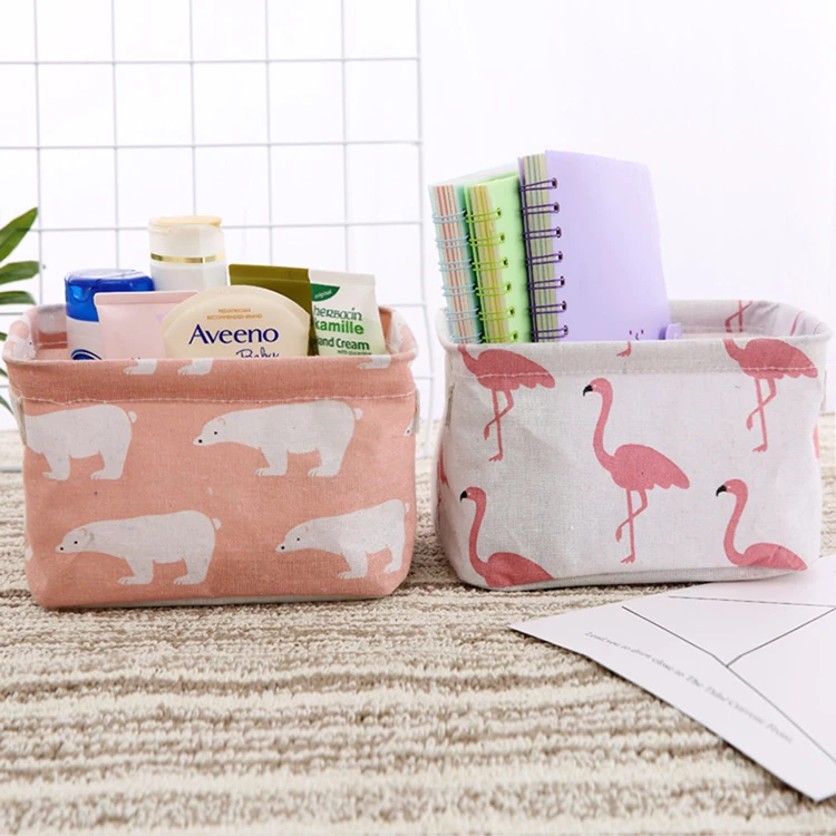MICCK DIY корзина для хранения офисного рабочего стола макияж организовать складной ящик для хранения нижнего белья ювелирные изделия канцелярские контейнер для белья Baskek
