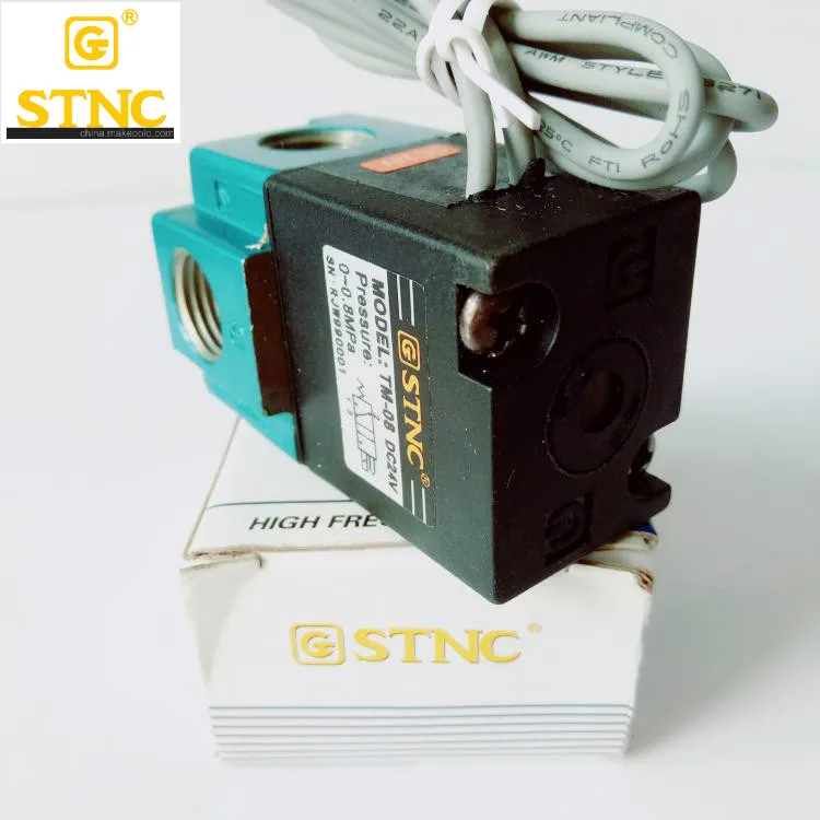 STNC высокочастотный Соленоидный клапан DC24V TM-06 1/8 &quotVT307 вместо MAC | Обустройство