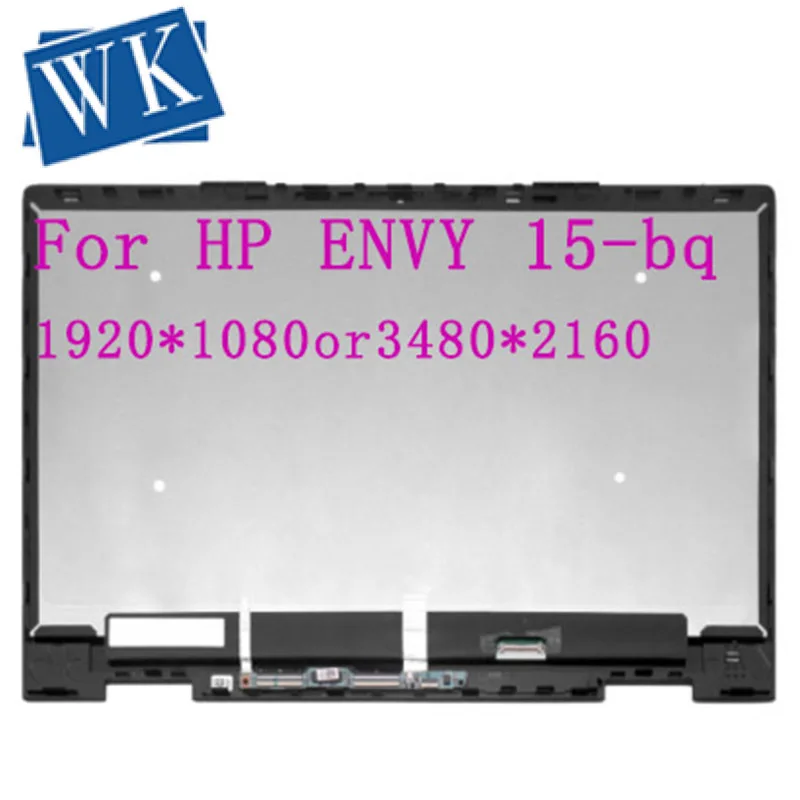 

Full LCD Display Screen Touch Glass Digitizer Assembly For HP ENVY x360 15-bp006na 15-bp006nf 15-bp006ng 15-bp006tx 15-bp006ur