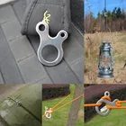 Плотный ветровой шнур для выживания, быстрый узел, веревка для палатки, карманная Пряжка для лагеря, уличный мульти-застежка, набор для путешествий, инструмент для походов и быстрых прогулок