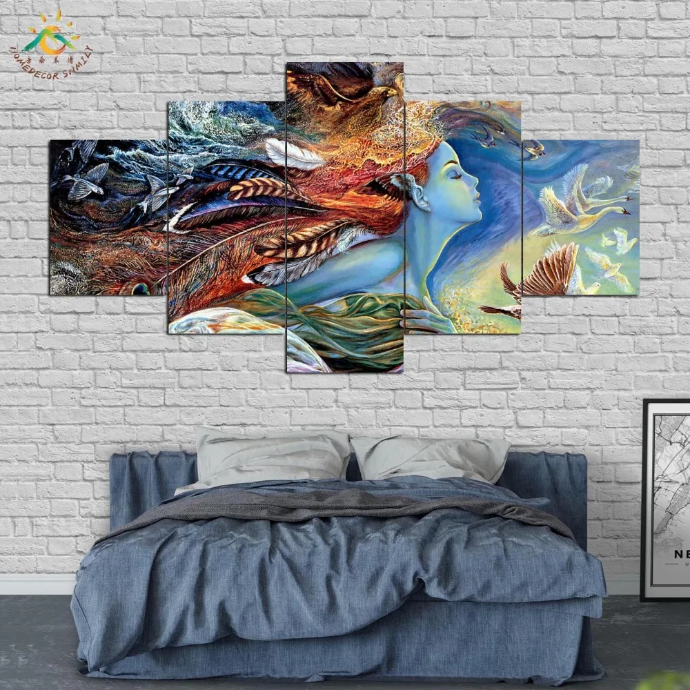 Mother Nature Wall Art HD Художественная печать на холсте Живопись Модульная картина и