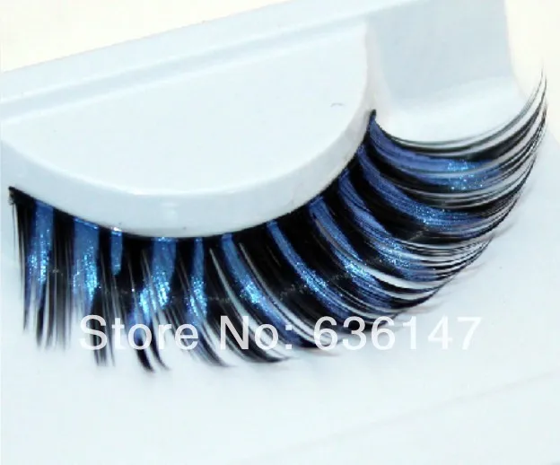 (Минимальный заказ 5 долларов) удлиненные разноцветные Накладные ресницы с