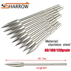 2450 шт. стрельба из лука 80100120 наконечник стрелы цель наконечники стрелы подходит для стрелы 3,2 мм вал стрелы для охоты стрельбы аксессуары