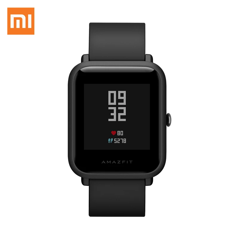 Xiaomi Bip Молодежная версия Смарт-часы gps+ ГЛОНАСС PGG монитор сердечного ритма IP68 Водонепроницаемый Компас трекер сна спортивный датчик