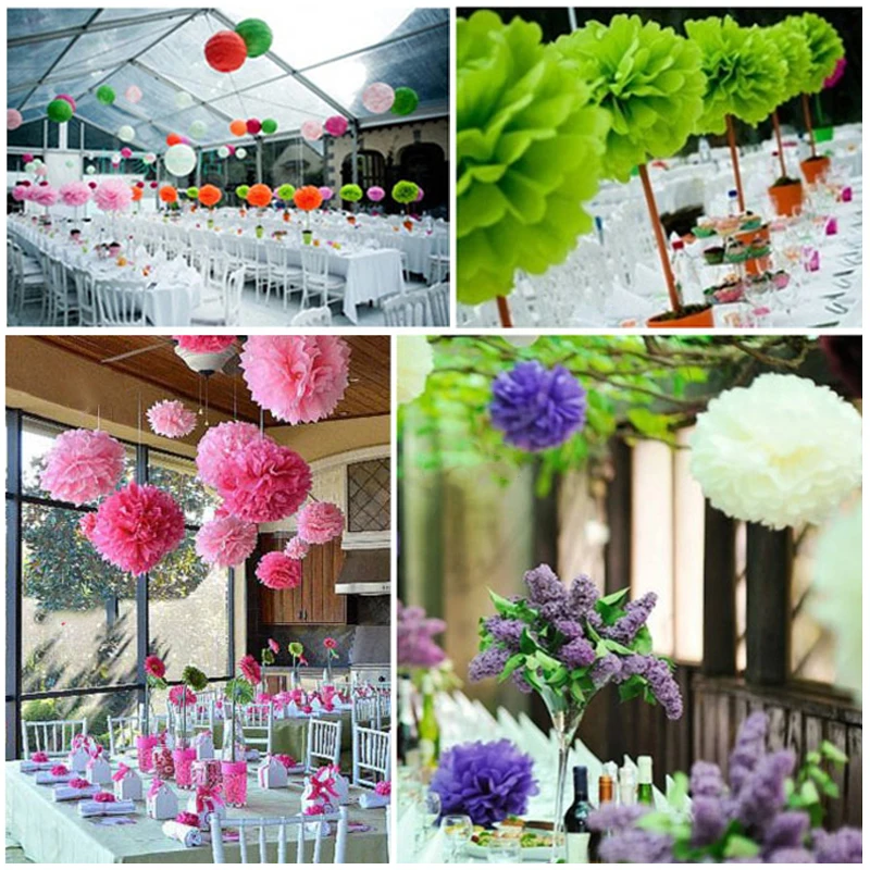 3 шт. большие бумажные помпоны 20 дюймов (50 см)|decorative decorative|decoration weddingdecoration hanging |
