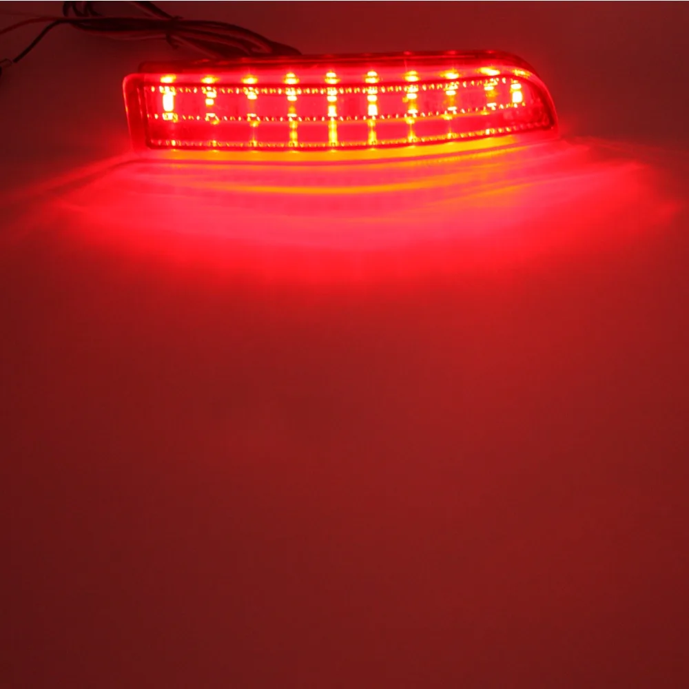 rear bumper reflector lights for Toyota RAV4/PREVIA/Alphard 2010 car styling led red Auto Tail light parking warning lamp | Автомобили и