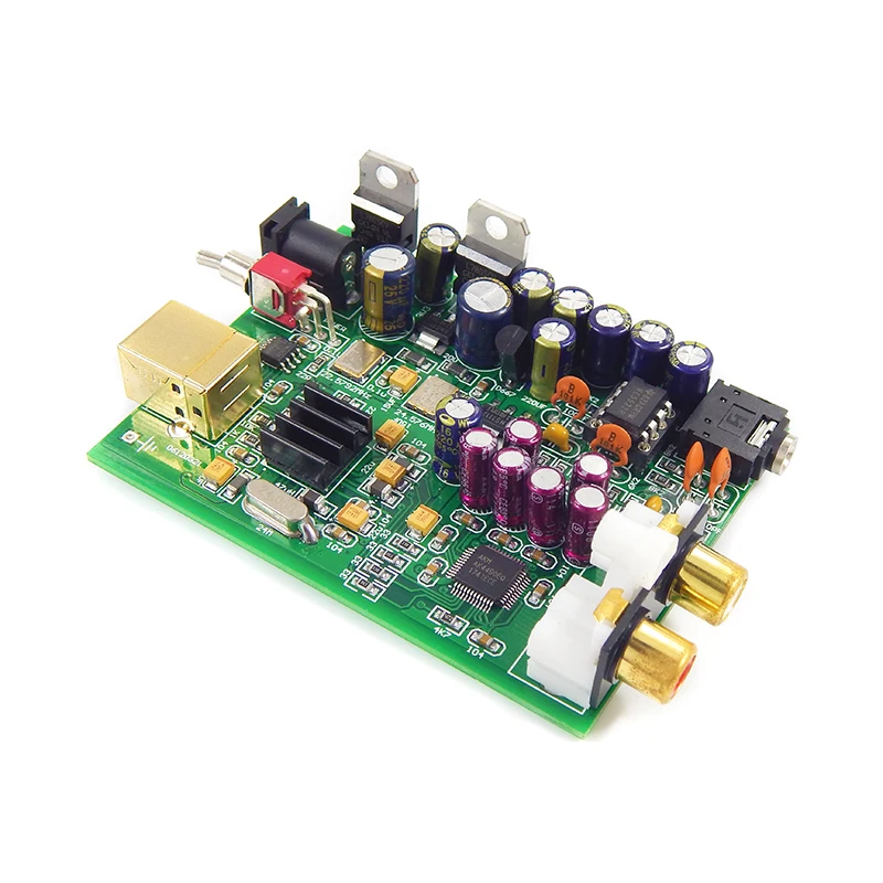 Hifi декодер плата XMOS U8+ AK4490 AMP NE5532 USB DAC плата выход для наушников Поддержка PCM 192 кГц DC12V