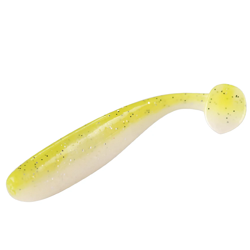 OTTESEN 90 мм 4 8 г 10 шт. рыболовные приманки наживки Easy Shiner Swimbaits силиконовая Т Мягкая