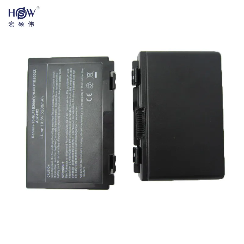 HSW Аккумулятор для ноутбука ASUS k50ij k50ab a32 f82 k50id k42j k40in k50in F52 F82 K40 K50 K40E K51 K60 K70 A32