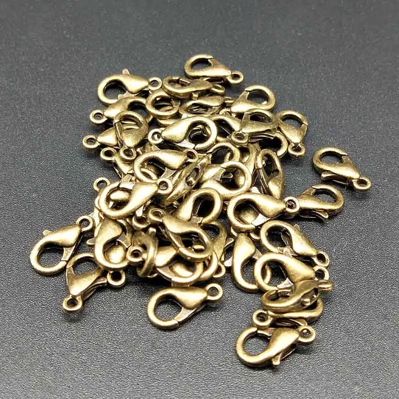 Металлические пряжки лобстеры разные цвета 30 шт./лот 10*6 мм|lobster buckle|accessories jewelryjewelry