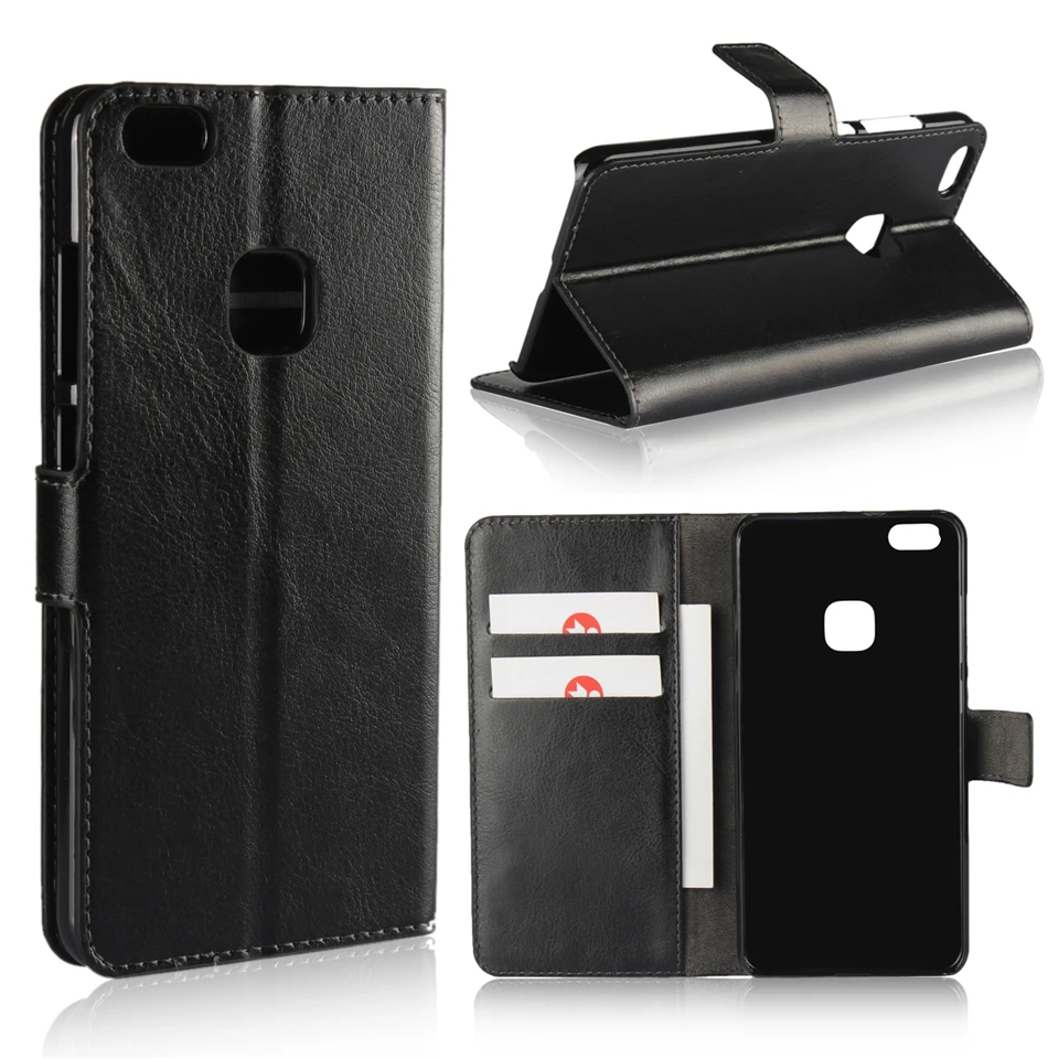 Leather Case For Huawei P8 Lite 2017 Cover Wallet Card Slot Pattern Magnet Flip Shell Stand Pouch P9 P10 Y300 Y530 Phone Cases |