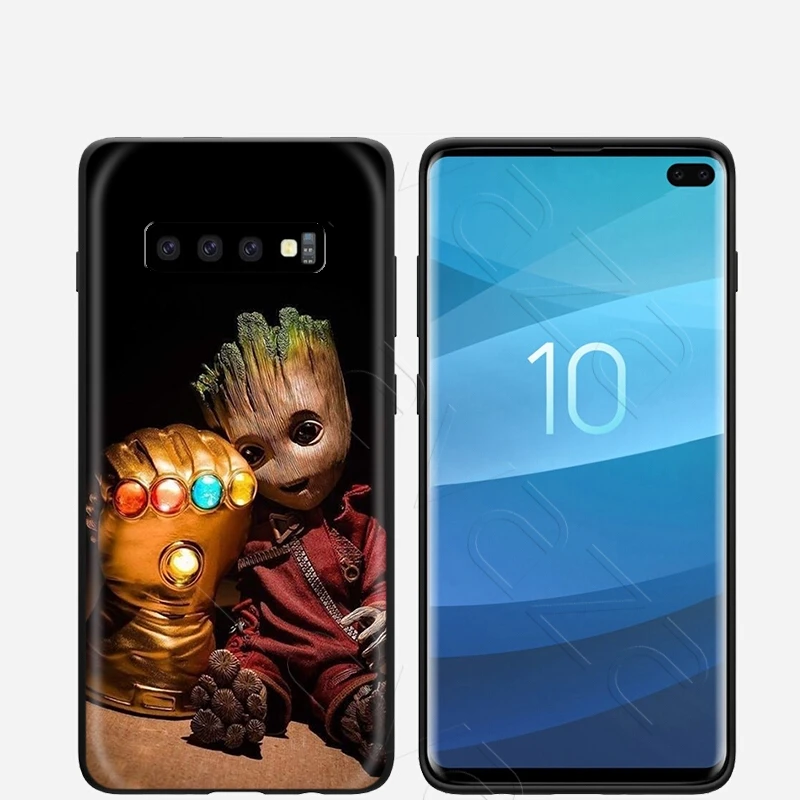 Lavaza Guardian реактивный енот Грут Treeman чехол для samsung Galaxy S6 S7 край J6 S8 S9 S10 плюс A3 A5 A6 A7 A8 A9 Note 8, 9