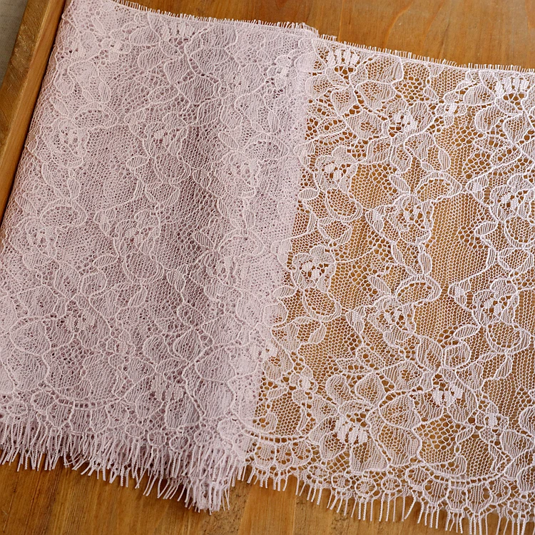 5pcs 5meter/lots 18.2cm 716&quot width pink eyelash mesh fabric tapes lace trim ribbon S16A755L0321E | Дом и сад