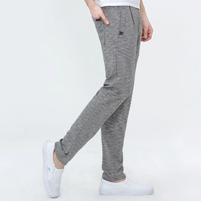 Брюки спортивные мужские прямые без рукавов модные повседневные тонкие джоггеры