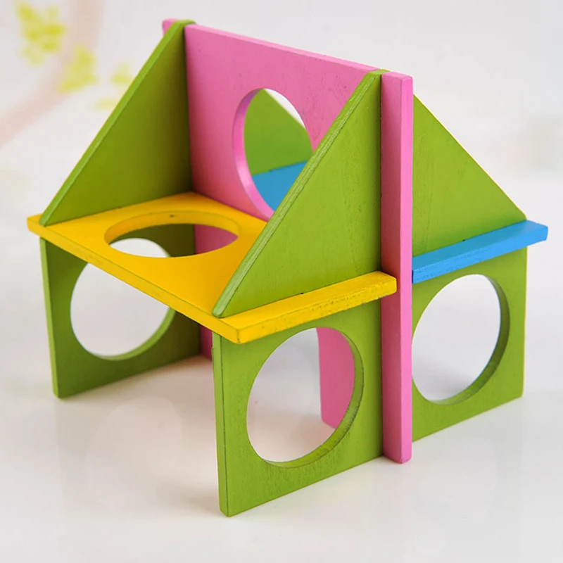 Здоровая Высококачественная сосна Радужный Цвет Забавный хомяк белка