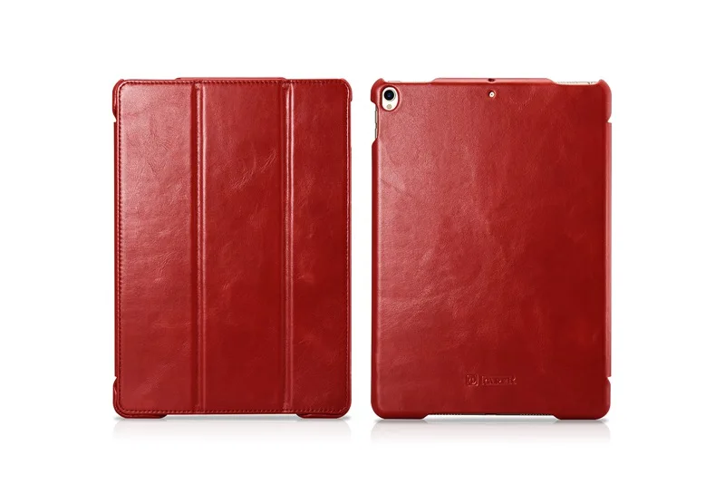 ICarer для iPad Air 3 10,5 чехол Винтажный чехол из натуральной кожи для Apple iPad Air 10," защитный чехол флип Fundas