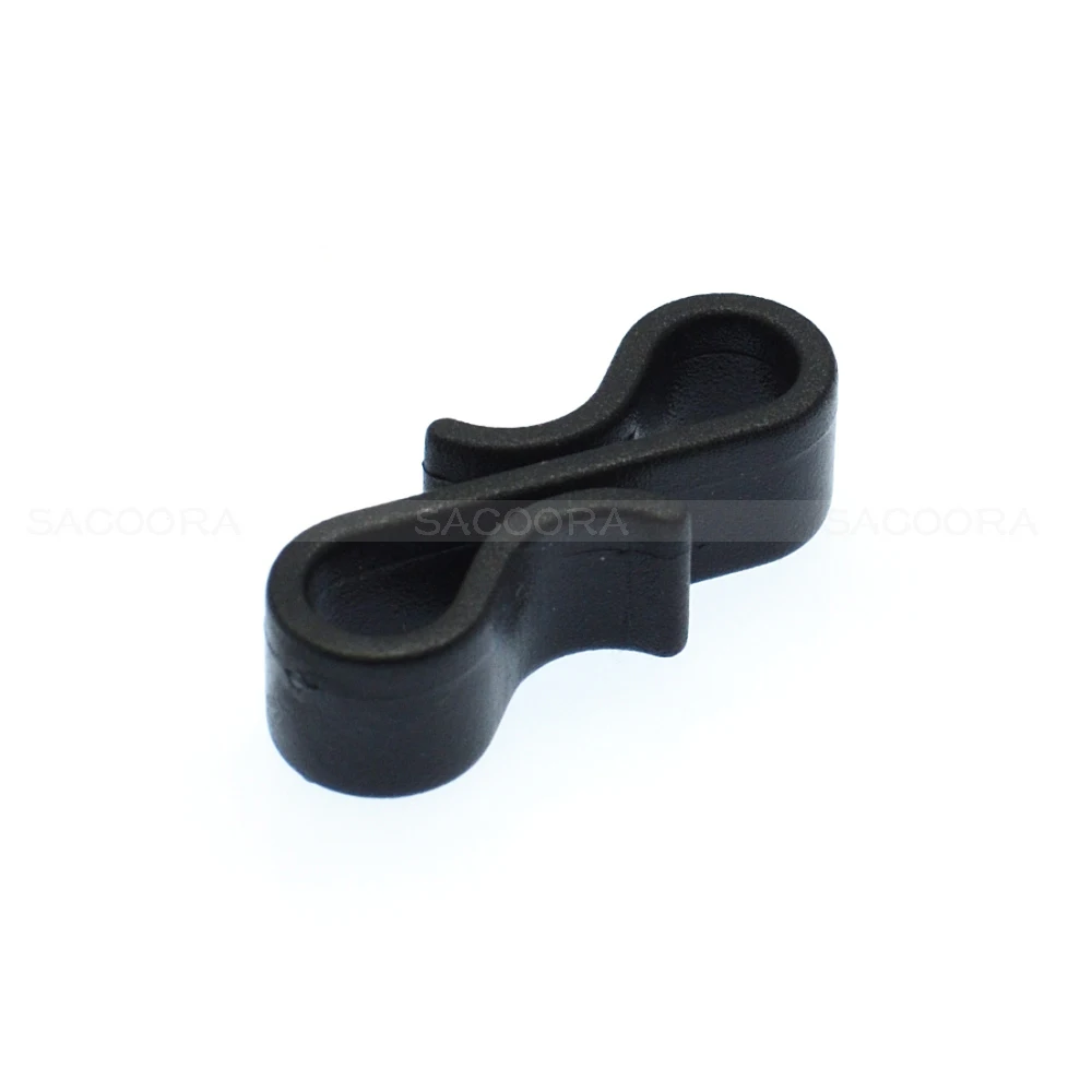 Черная пластиковая пряжка HardwareBelt клипса на лямку для рюкзака тактическая сумка